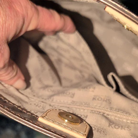 Michael Kors Shimmering Bronze Tote - Picture 11 of 14